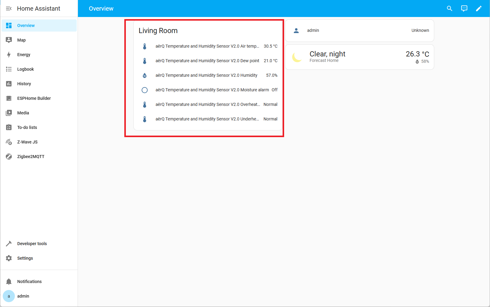 zwave-integration-device-dashobard-view
