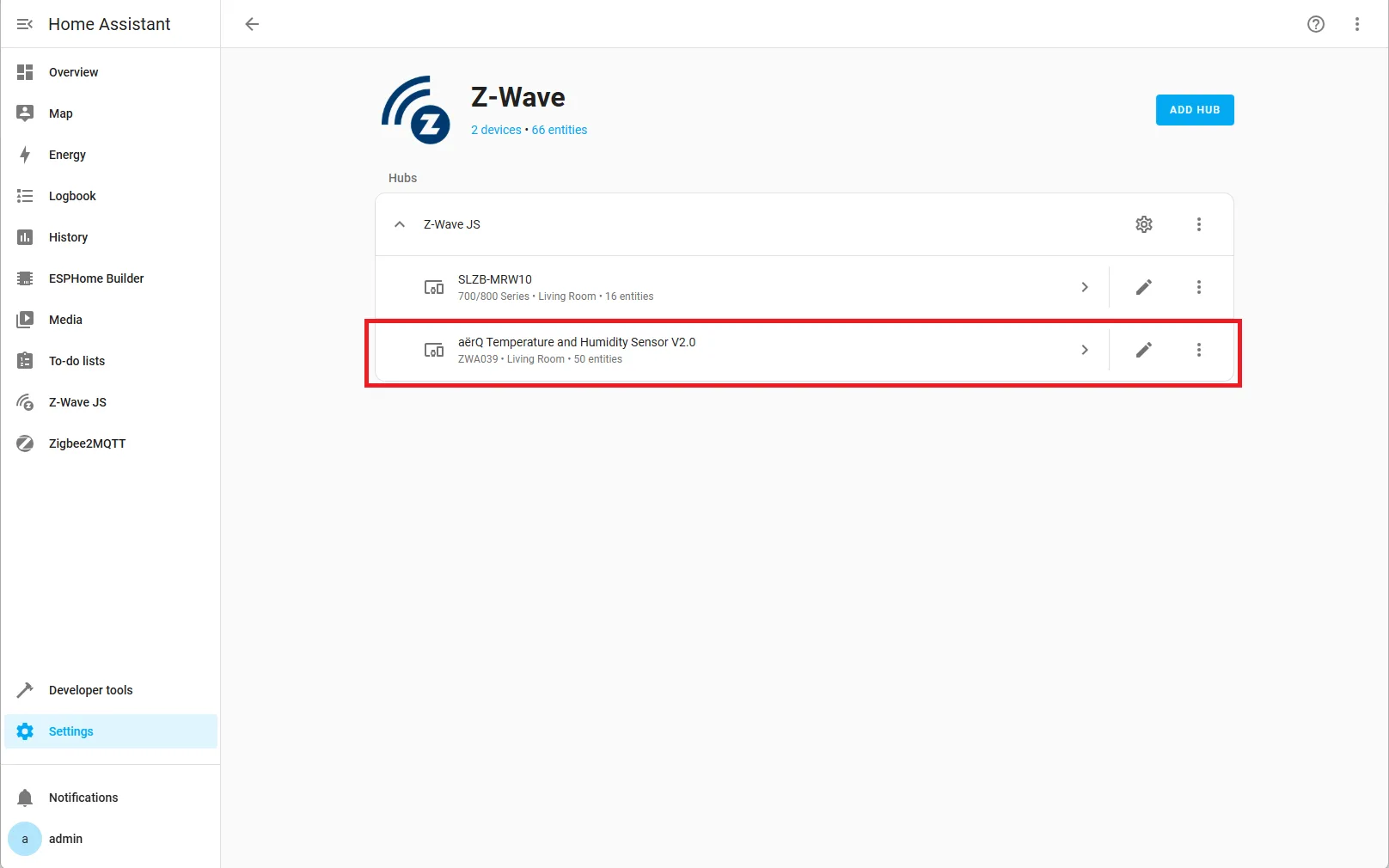 zwave-integration-device-list