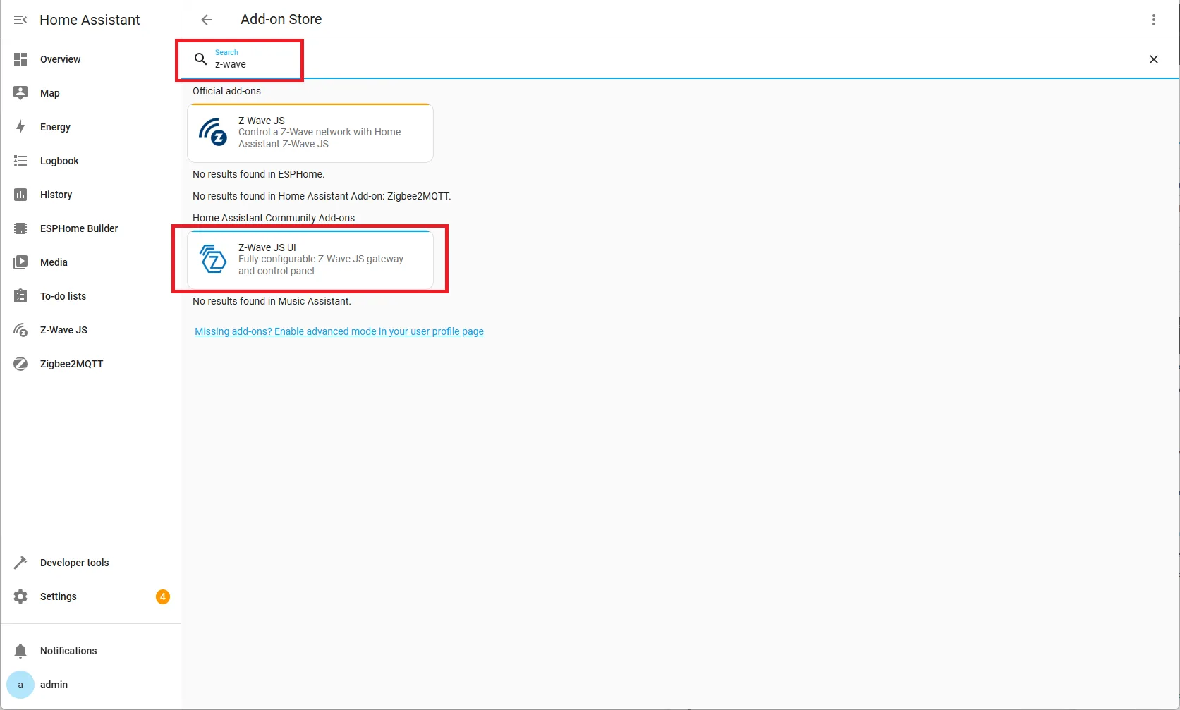 zwavejsui-addon-search