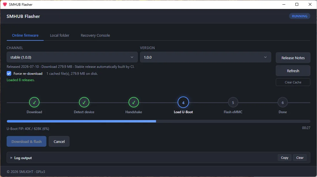 Loading the bootloader