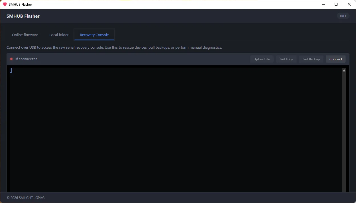 Recovery Console